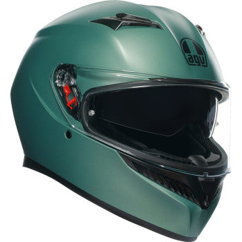 AGV K3 Mono Matte Salvia Green Helmet AGV Mexico Estados Unidos original credito envio motocraze